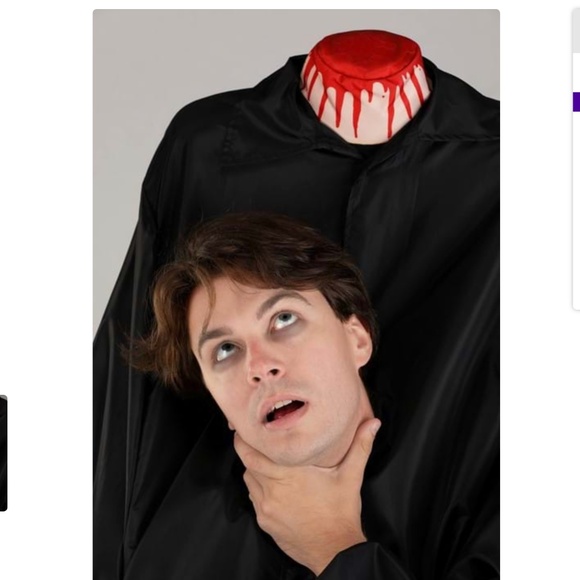 👻🎃Headless Man Costume - NEW WIth tAGS - Size Adult Standard🎃👻 - Picture 1 of 5